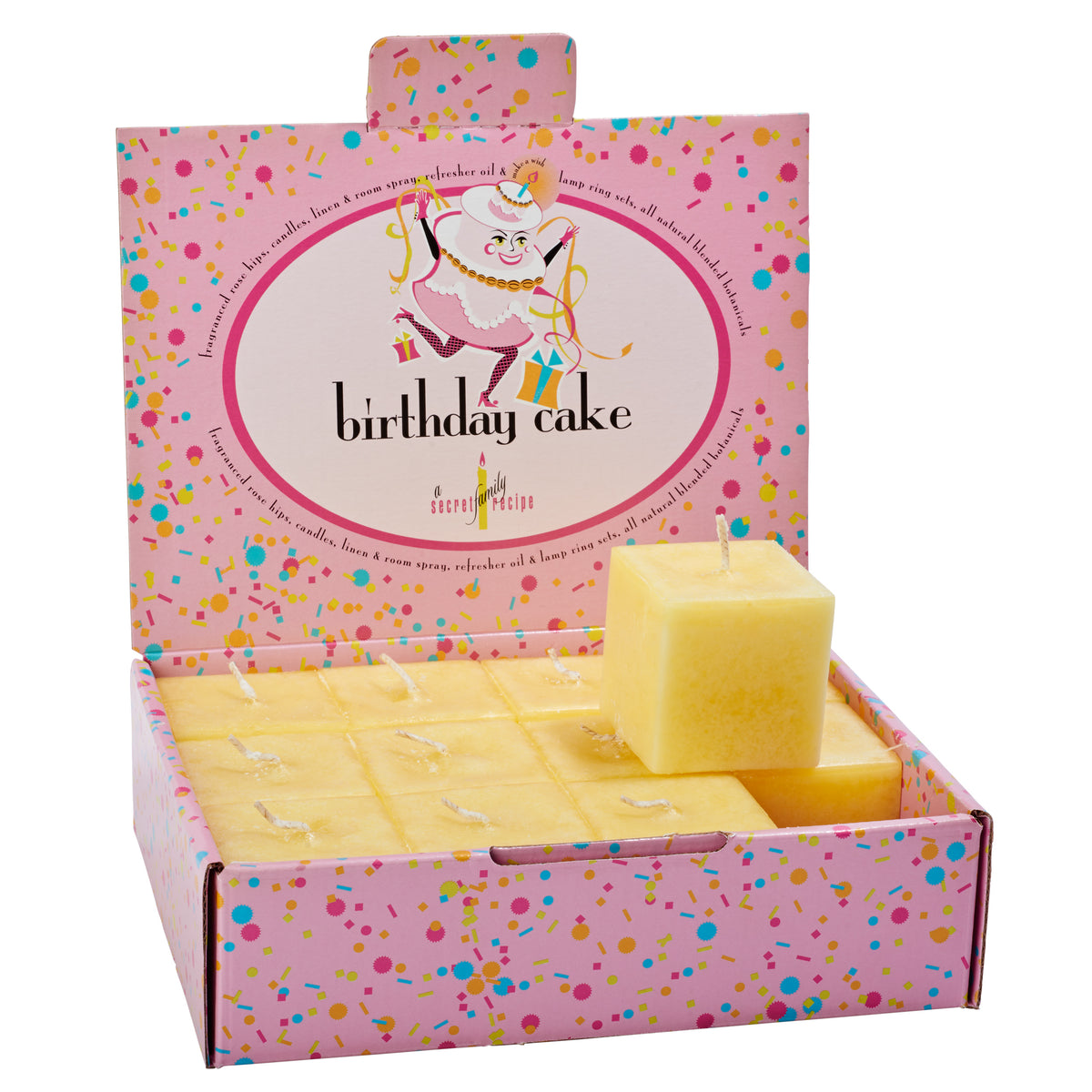 Birthday Cake Bulk Votive Set Allure Candles & Home Fragrance