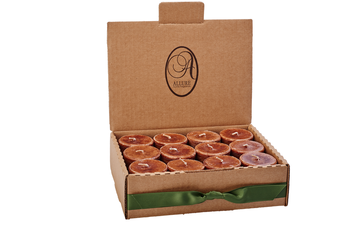 12 Bacon-Wrapped Apple Votive Candles image 1